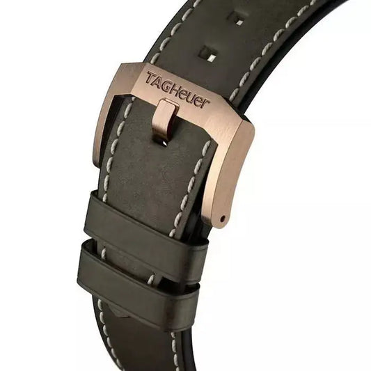 TAG Heuer Autavia BC0959 WBE5115 Brown Leather Strap 20mm | Genuine OEM