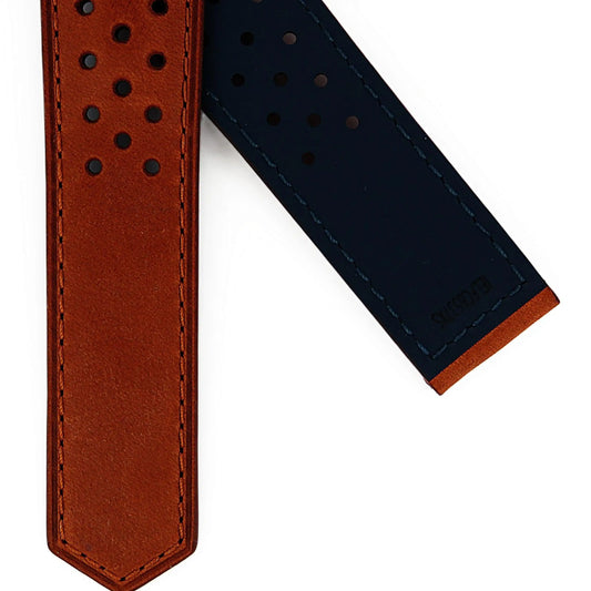 TAG Heuer Carrera Brown Leather Strap 22mm | Genuine OEM