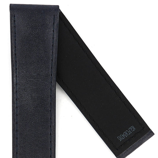 TAG Heuer Carrera CBN201D Blue Leather Strap 22mm | Genuine OEM