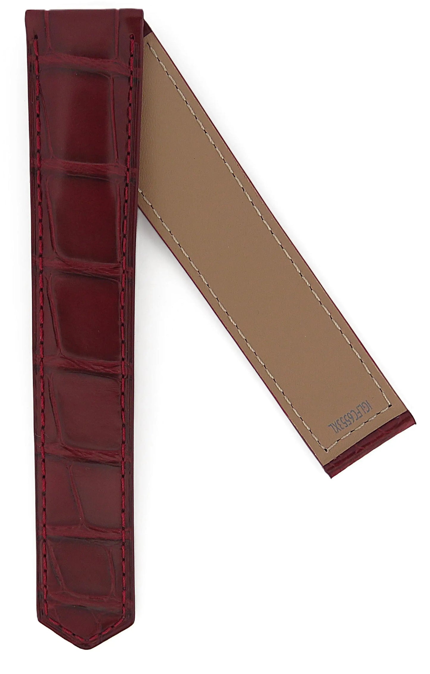 TAG Heuer Carrera CBN201H Red Alligator Leather Strap 22mm | Genuine OEM