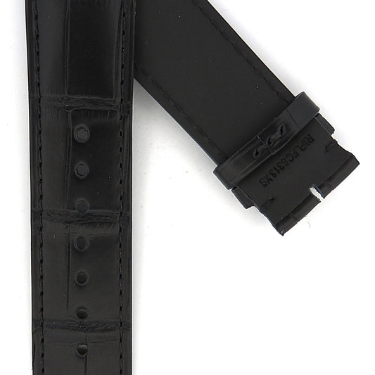 TAG Heuer Carrera CBN2044 Black Alligator Leather Strap 22mm | Genuine OEM