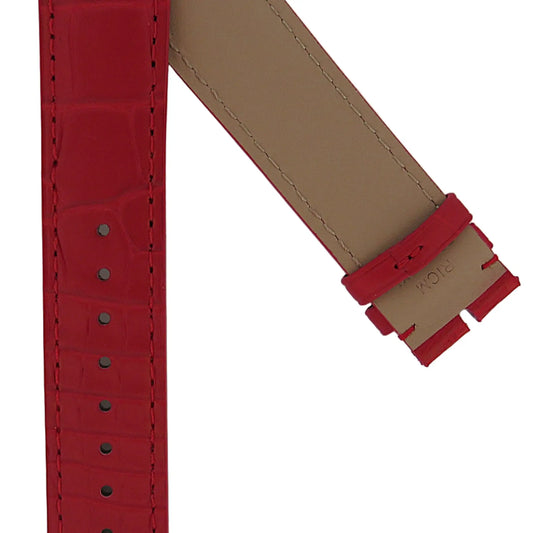 TAG Heuer Carrera CBN2045 Red Alligator Leather Strap 22mm | Genuine OEM
