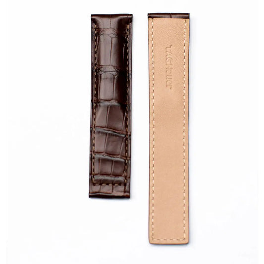 TAG Heuer Carrera FC6181 CV2110 Alligator Leather Strap 19mm | Genuine OEM