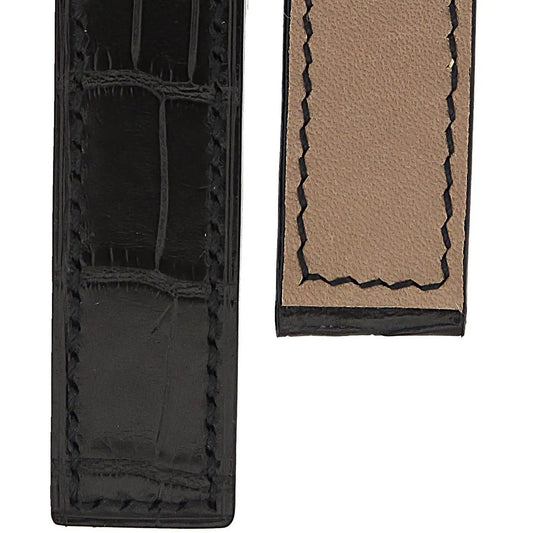 TAG Heuer Carrera FC6191 CV5011 Black Alligator Leather Strap 20mm | Genuine OEM