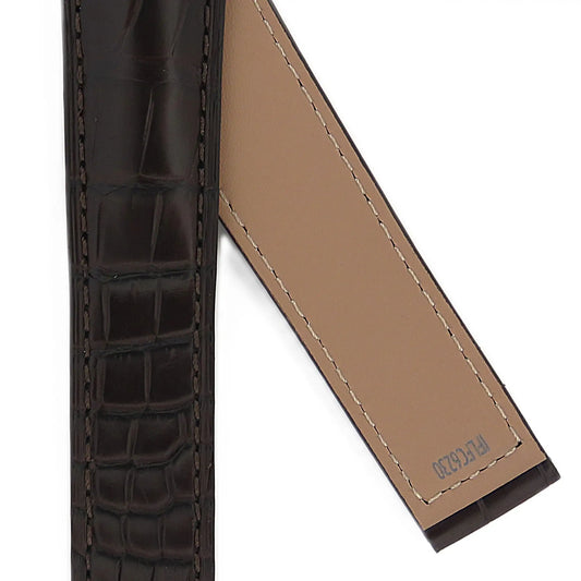 TAG Heuer Carrera FC6230 WAV511B Brown Alligator Leather Strap 20.5mm | Genuine OEM