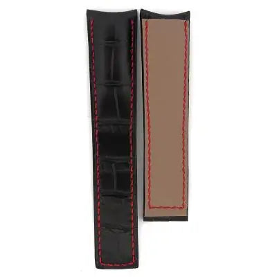 TAG Heuer Carrera FC6232 CV5013 Black Alligator Leather Strap 20mm | Genuine OEM