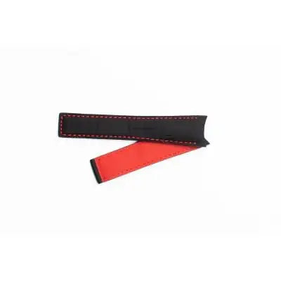 TAG Heuer Carrera FC6237 CAV5117 Black Alligator Leather Strap 22mm | Genuine OEM