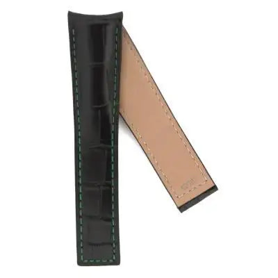TAG Heuer Carrera FC6238 WAV5114 Black Alligator Leather Strap 22mm | Genuine OEM