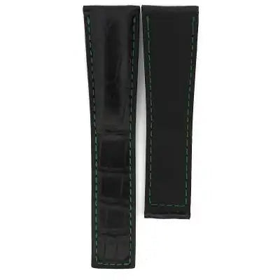 TAG Heuer Carrera FC6271 CAW2116 Black Alligator Leather Strap 22mm | Genuine OEM