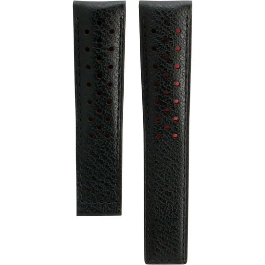 TAG Heuer Carrera FC6310 CV2119 Black Leather Strap 20mm | Genuine OEM
