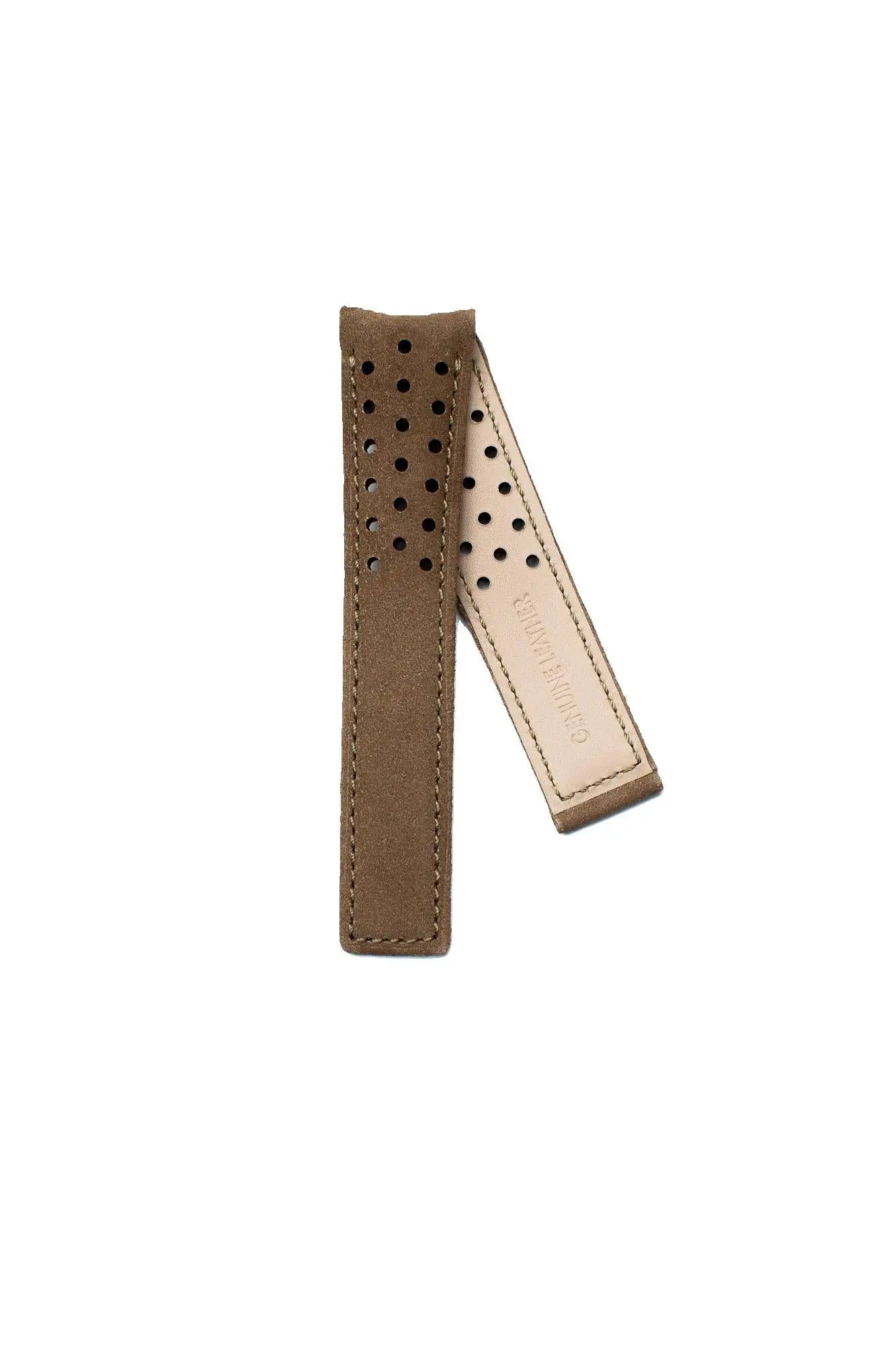 TAG Heuer Carrera FC6321 CAR2015 Brown Leather Strap 22mm | Genuine OEM