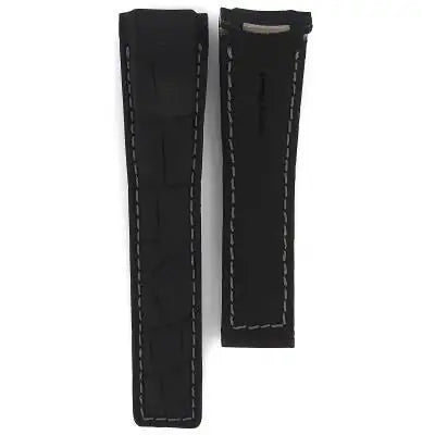 TAG Heuer Carrera FC6323 Black Alligator Leather Strap 22mm | Genuine OEM