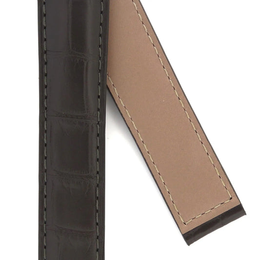 TAG Heuer Carrera FC6326 WAR2012 Grey Alligator Leather Strap 20mm | Genuine OEM