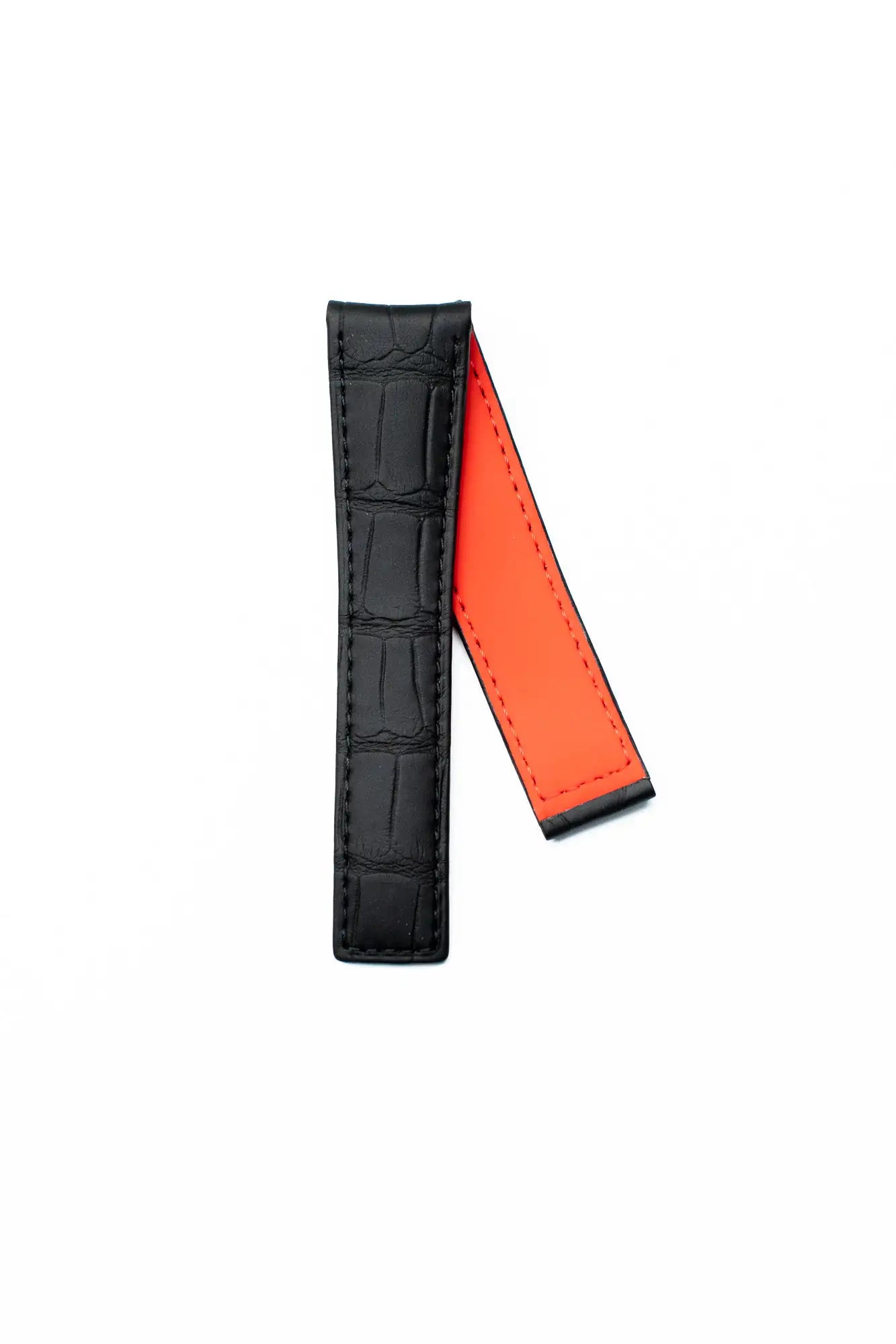 TAG Heuer Carrera FC6327 Black Alligator Leather Strap 22mm | Genuine OEM