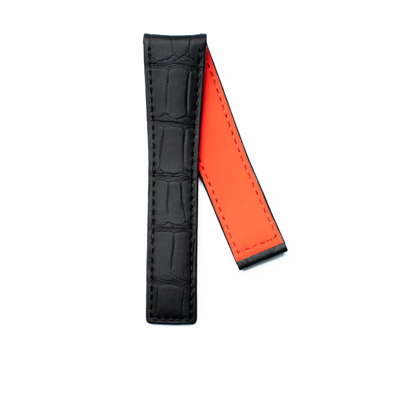 TAG Heuer Carrera FC6327 Black Alligator Leather Strap 22mm | Genuine OEM