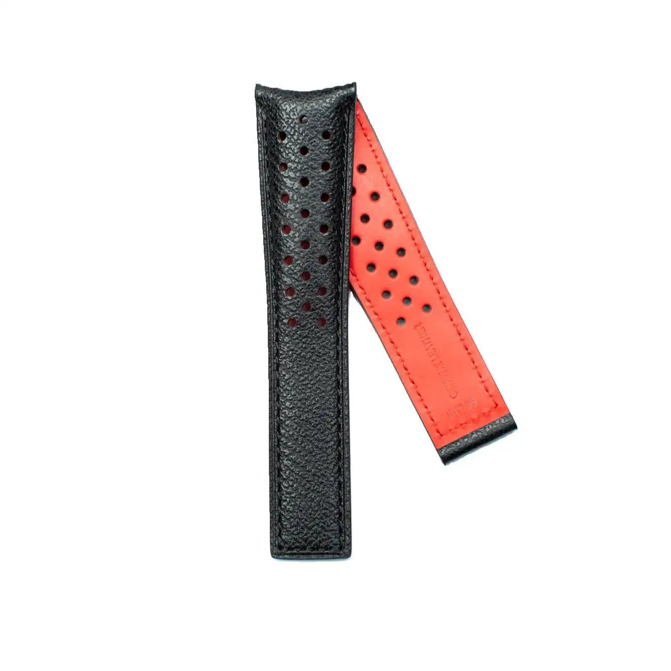 TAG Heuer Carrera FC6337 Black Leather Strap 22mm | Genuine OEM