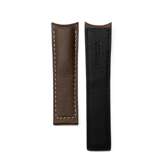TAG Heuer Carrera FC6394 Brown Leather Strap 22mm | Genuine OEM