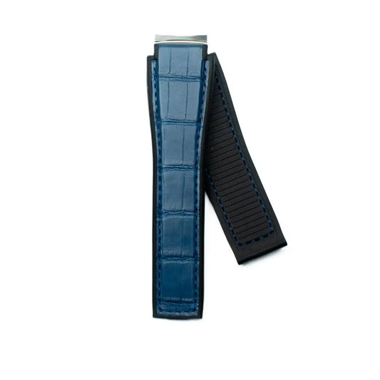 TAG Heuer Carrera FC6406 CAR201T-0 Black Alligator Leather Strap 21mm | Genuine OEM