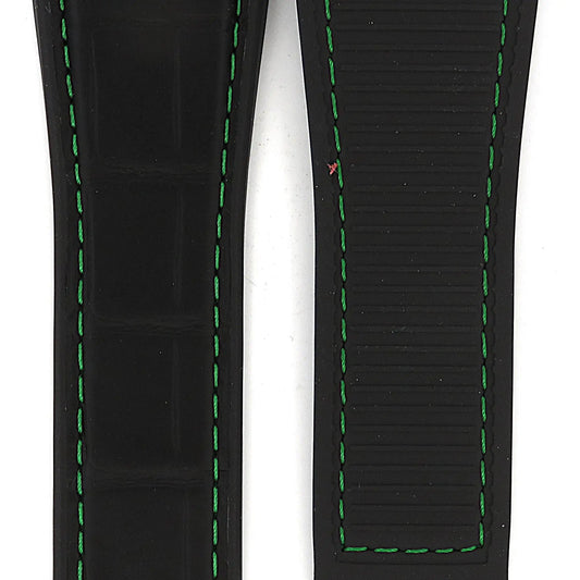 TAG Heuer Carrera FC6425 Black Alligator Leather Strap 22mm | Genuine OEM