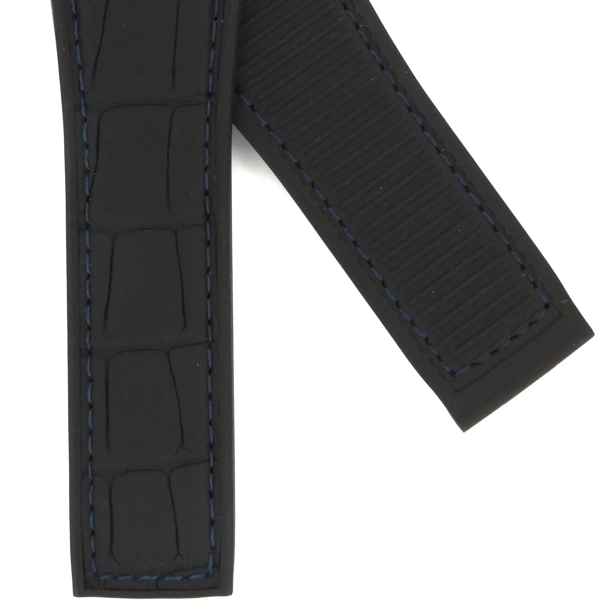 TAG Heuer Carrera FC6442 Black Alligator Leather Strap 22mm | Genuine OEM