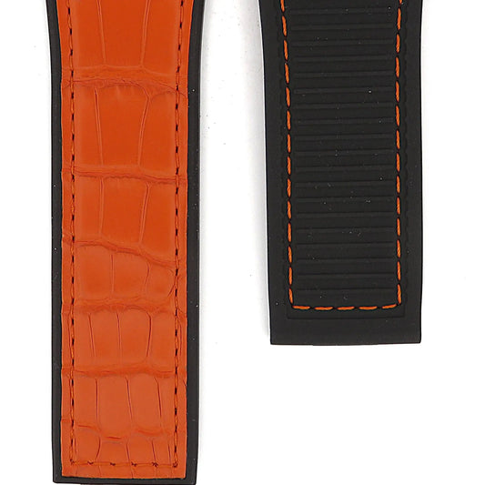 TAG Heuer Carrera FC6478 Black Alligator Leather Strap 22mm | Genuine OEM