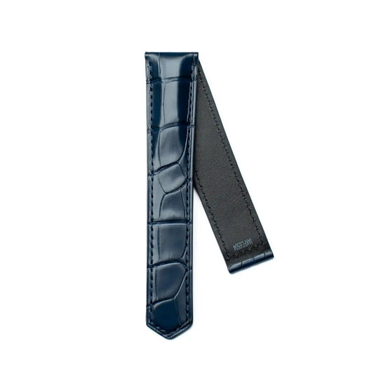 TAG Heuer Carrera FC6504 WBN2112 Blue Alligator Leather Strap 20.5mm | Genuine OEM