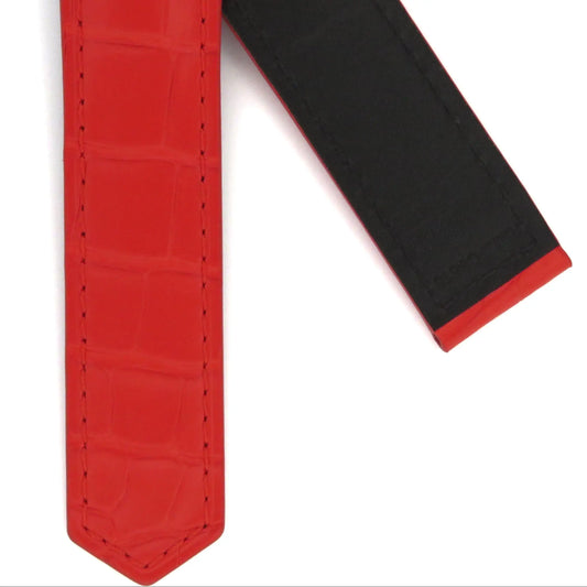 TAG Heuer Carrera FC6516 Red Alligator Leather Strap 22mm | Genuine OEM