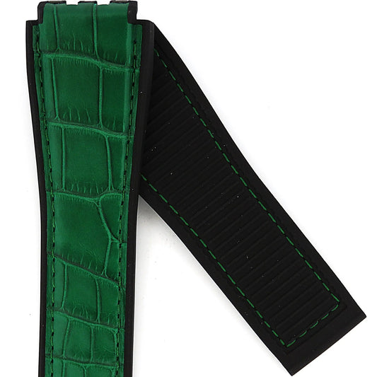TAG Heuer Carrera FC6531 Black Alligator Leather Strap 22mm | Genuine OEM