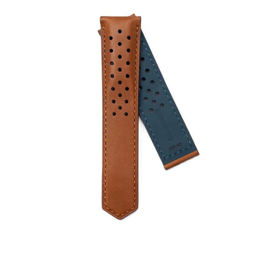 TAG Heuer Carrera FC6537 Brown Leather Strap 22mm | Genuine OEM