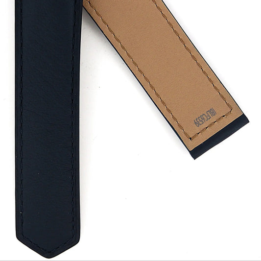 TAG Heuer Carrera FC6539 CBN201A Blue Leather Strap 22mm | Genuine OEM