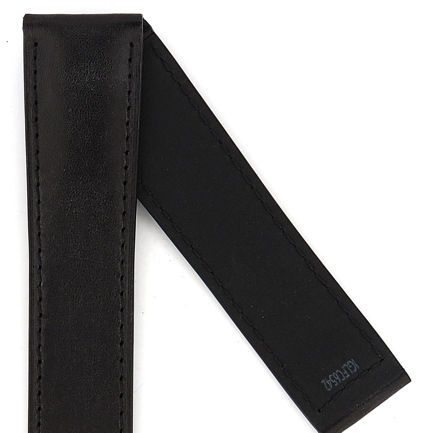 TAG Heuer Carrera FC6542 CBN201C Black Leather Strap 22mm | Genuine OEM