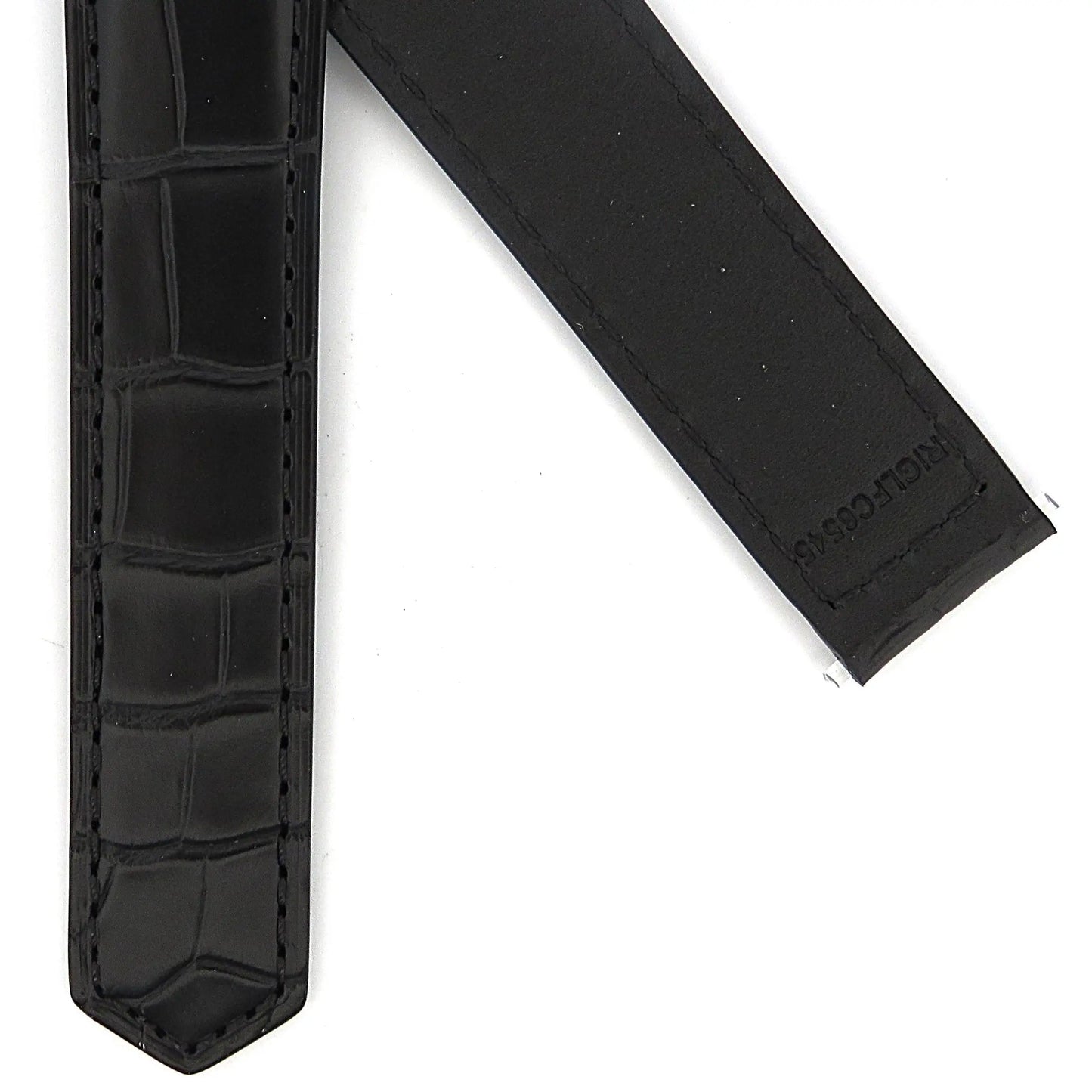 TAG Heuer Carrera FC6545 CBS2211 Black Alligator Leather Strap 20.5mm | Genuine OEM