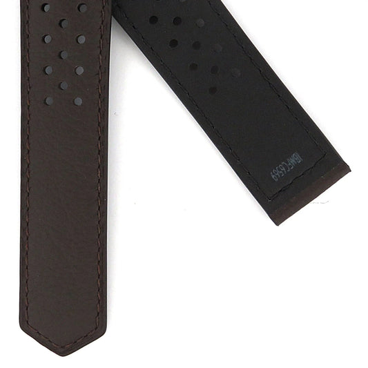 TAG Heuer Carrera FC6569 CBN201K Brown Leather Strap 22mm | Genuine OEM