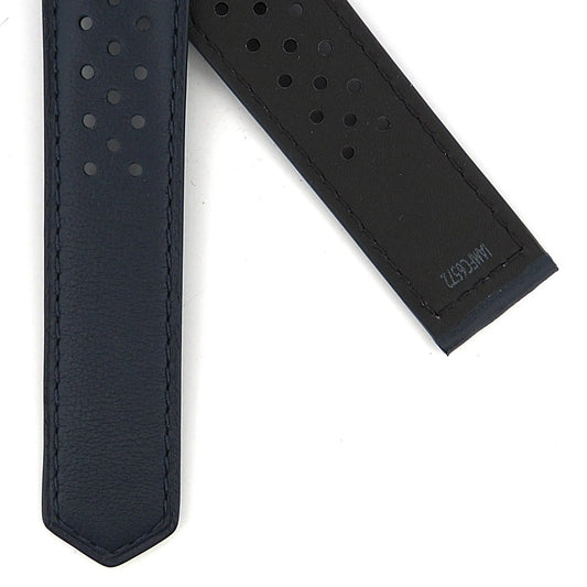 TAG Heuer Carrera FC6572 CBS5013 Blue Leather Strap 22mm | Genuine OEM
