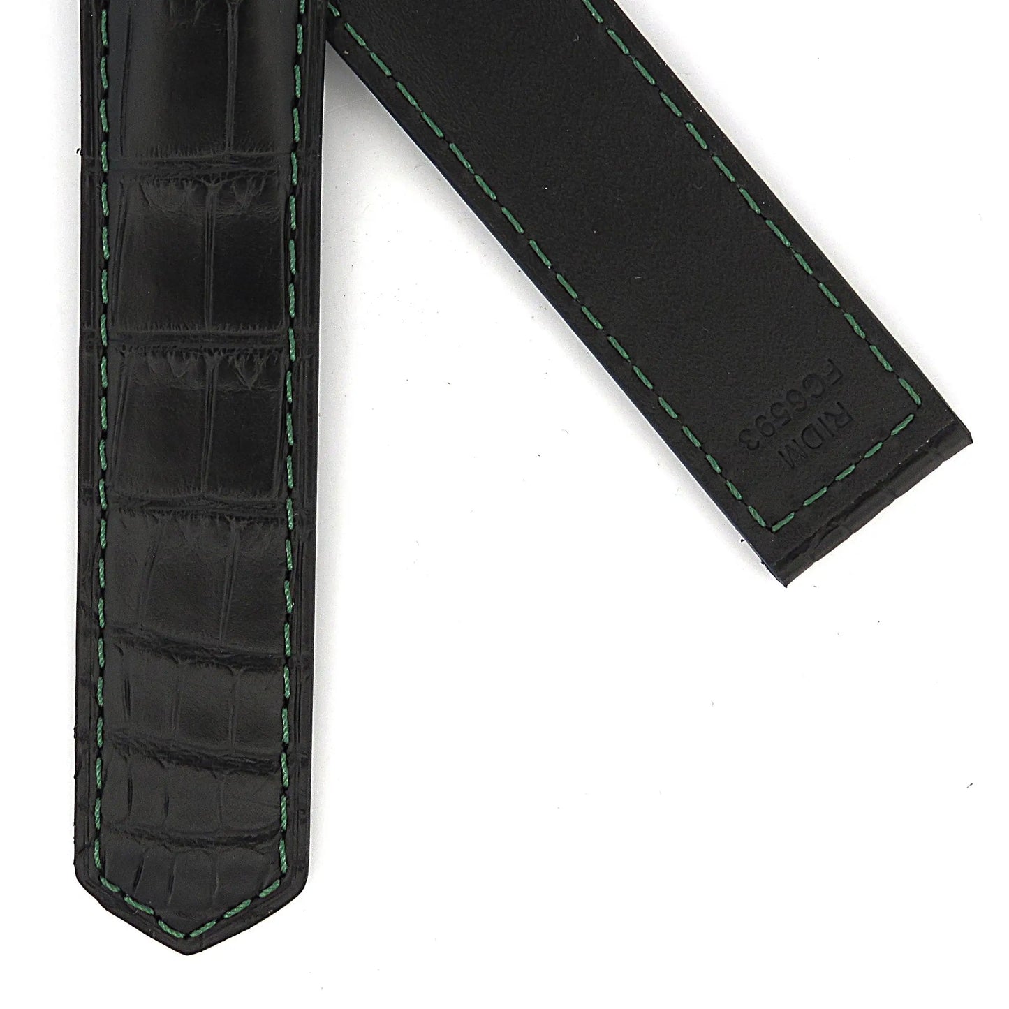 TAG Heuer Carrera FC6593 WBN2018 Black Alligator Leather Strap 21.5mm | Genuine OEM