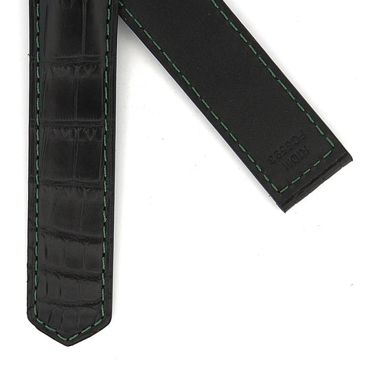 TAG Heuer Carrera FC6593 WBN2018 Black Alligator Leather Strap 21.5mm | Genuine OEM