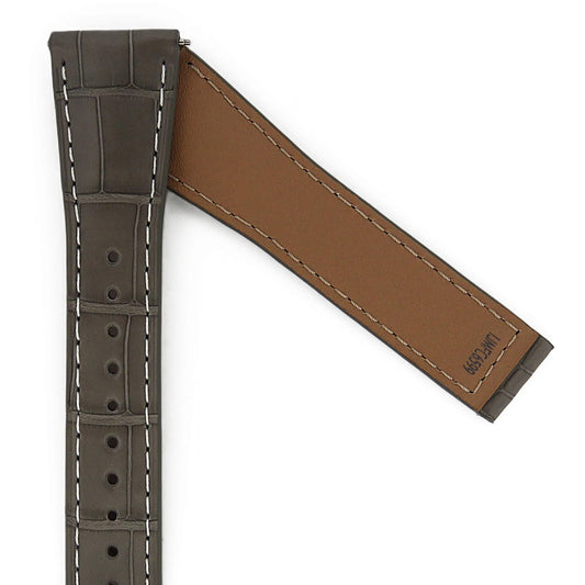 TAG Heuer Carrera FC6599 CBS2214 Grey Alligator Leather Strap 20.5mm | Genuine OEM