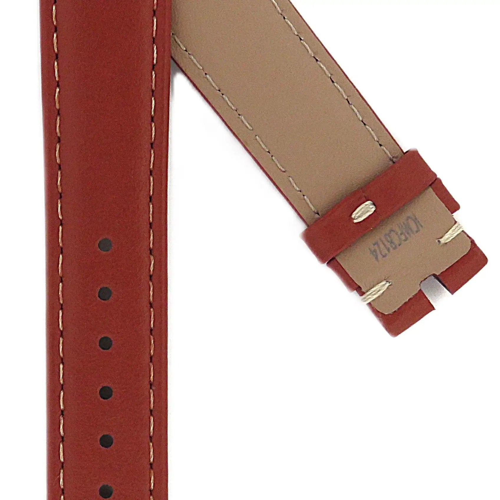 TAG Heuer Carrera FC8124 CS3110 Brown Leather Strap 18mm | Genuine OEM
