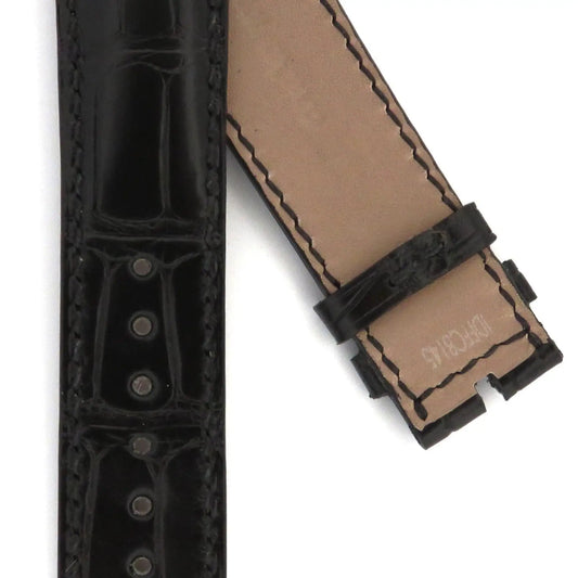 TAG Heuer Carrera FC8145 CAR2140 Black Alligator Leather Strap 20mm | Genuine OEM