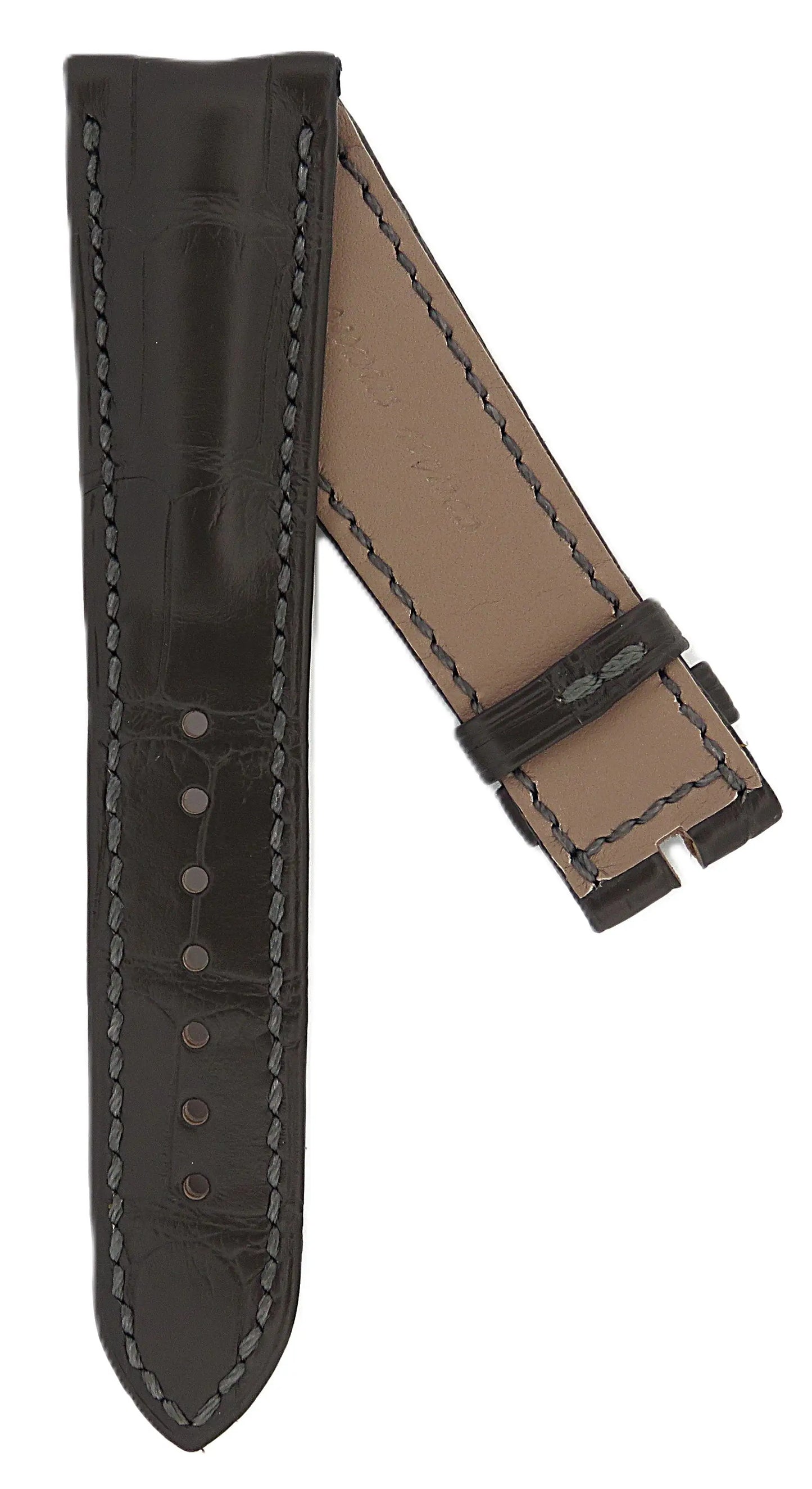 TAG Heuer Carrera FC8178 CAR5041 Grey Alligator Leather Strap 22mm | Genuine OEM