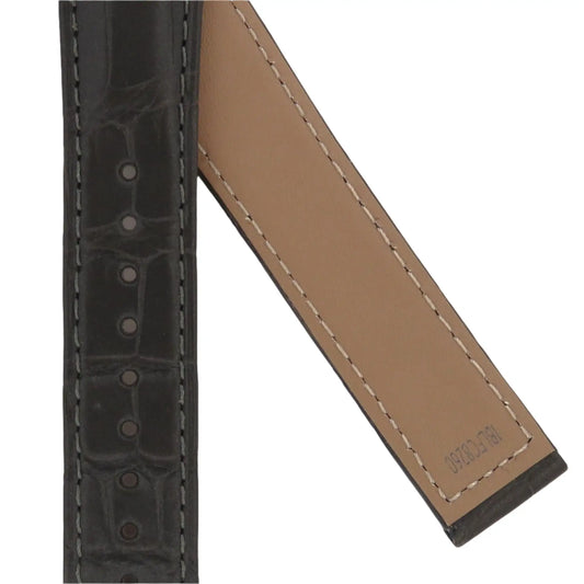 TAG Heuer Carrera FC8260 WBK1313 Grey Alligator Leather Strap 18mm | Genuine OEM