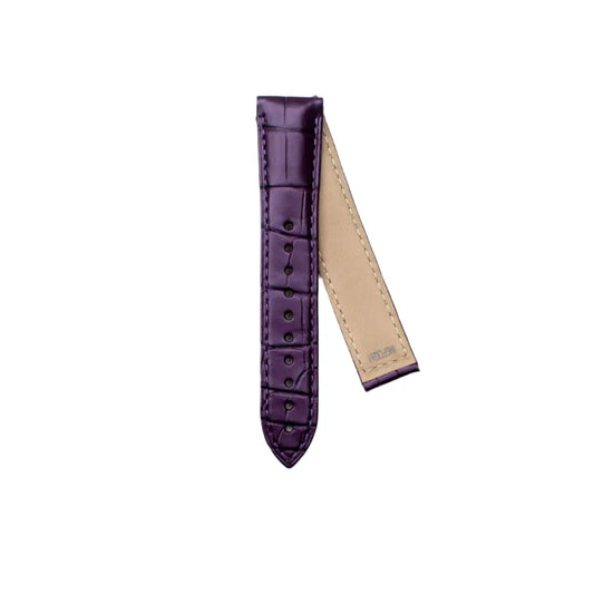 TAG Heuer Carrera FC8261 WBK1311 Purple Alligator Leather Strap 18mm | Genuine OEM