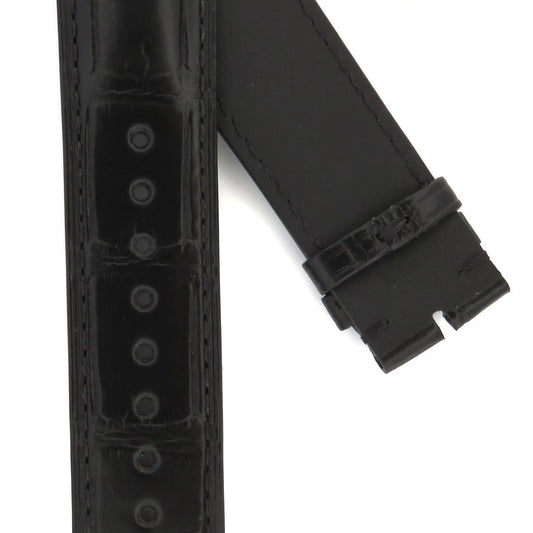 TAG Heuer Carrera FC8306 CBN2041 Black Alligator Leather Strap 22mm | Genuine OEM