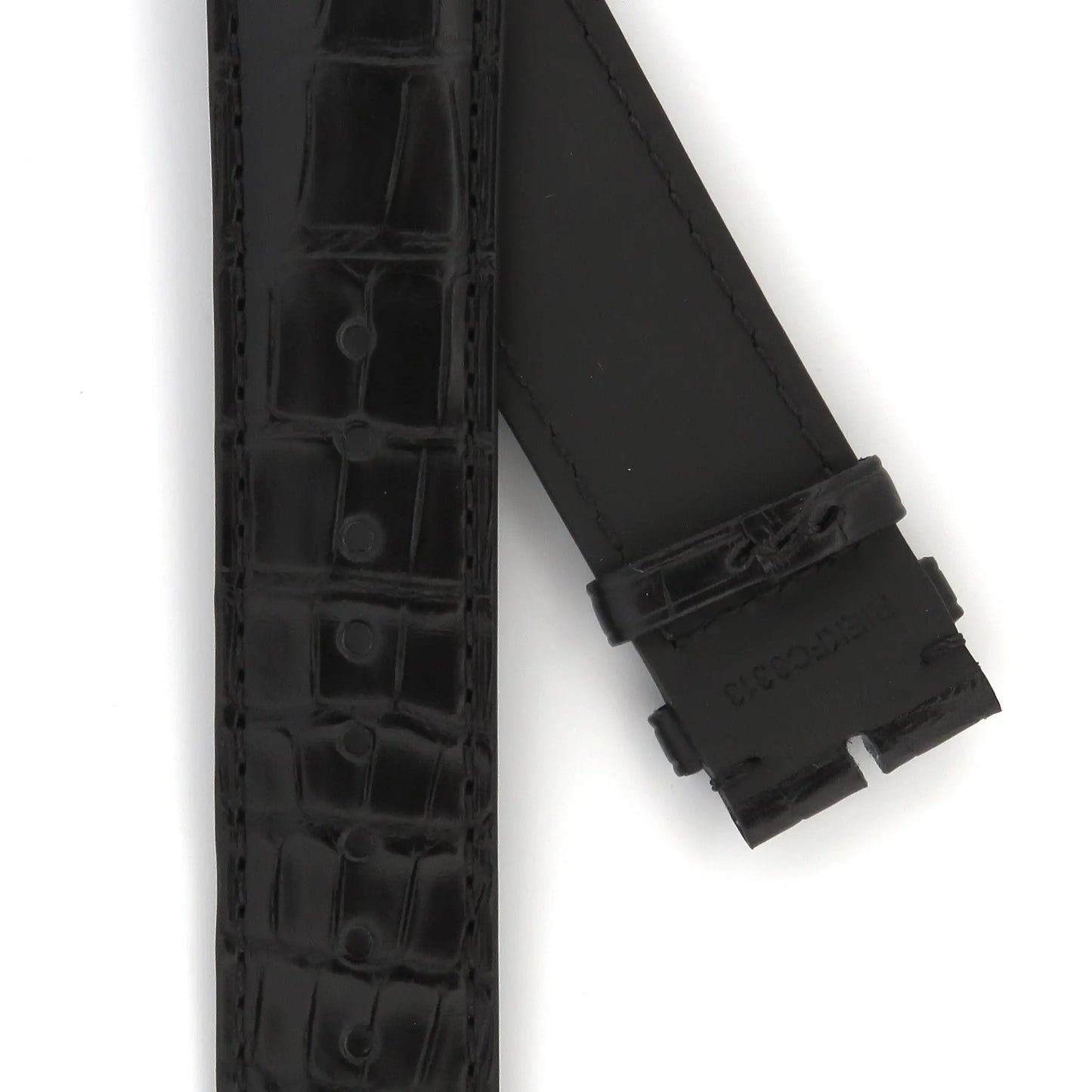 TAG Heuer Carrera FC8313 CBN2044 Black Alligator Leather Strap 22mm | Genuine OEM