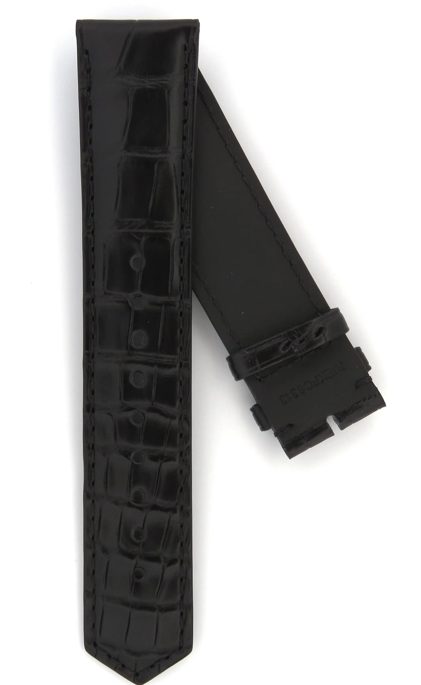 TAG Heuer Carrera FC8313 CBN2044 Black Alligator Leather Strap 22mm | Genuine OEM
