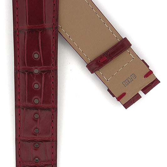 TAG Heuer Carrera FC8323 CBN2048 Red Alligator Leather Strap 22mm | Genuine OEM
