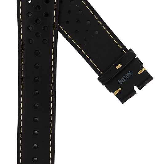 TAG Heuer Carrera FC8348 CBS2041 Black Leather Strap 22mm | Genuine OEM