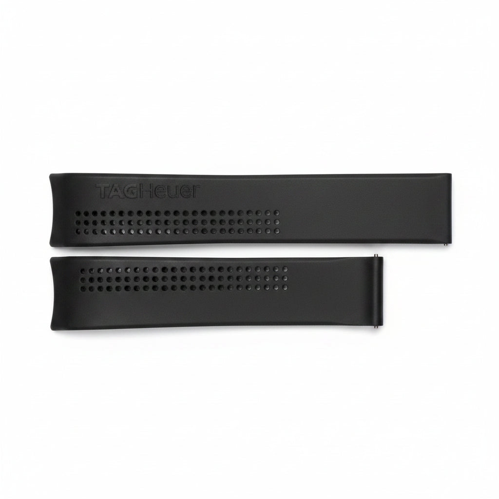 TAG Heuer Carrera FT6007 Black Strap 20mm | Genuine OEM