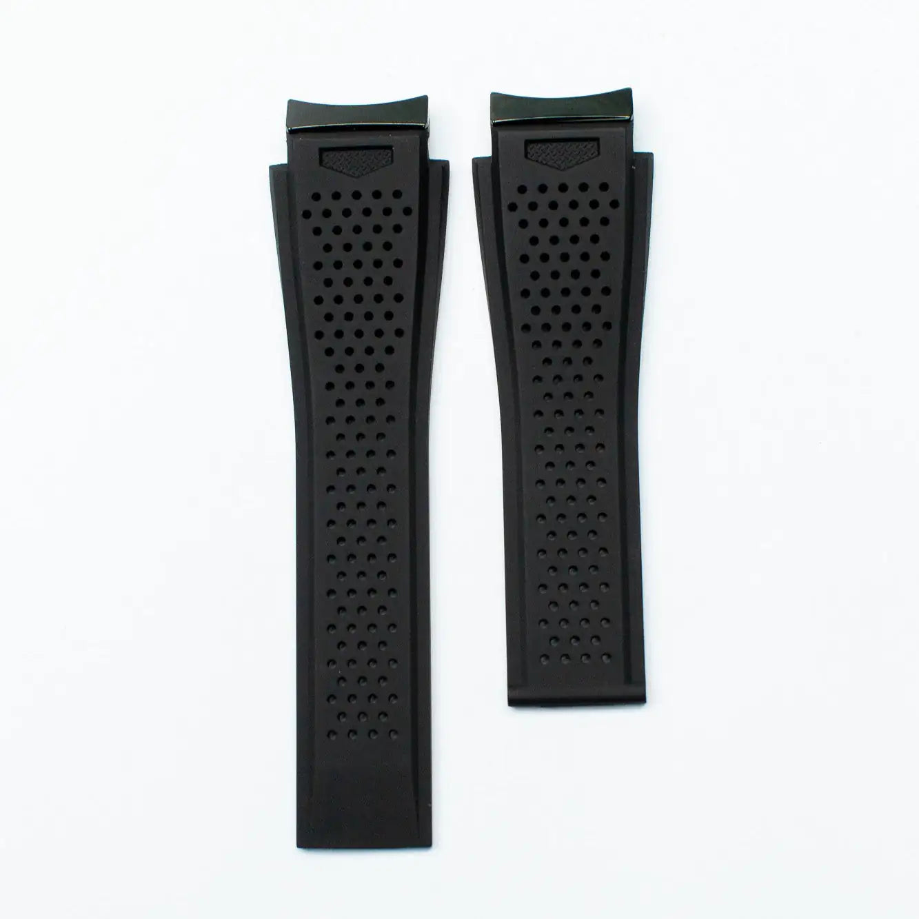 TAG Heuer Carrera FT6145 CBG2090 Black Rubber Strap 21.5mm | Genuine OEM