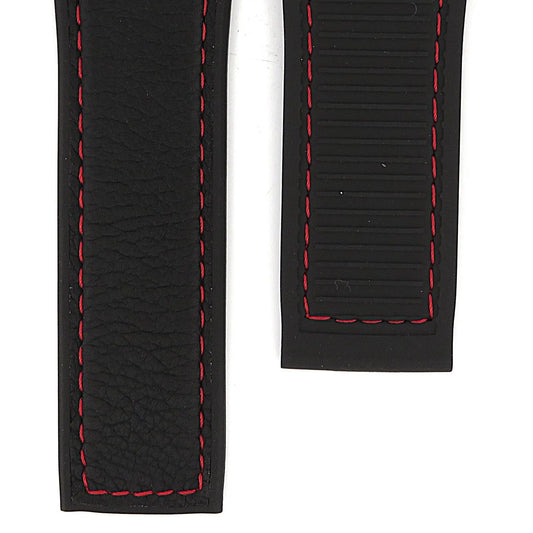 TAG Heuer Carrera FT6162 Black Rubber Strap 22mm | Genuine OEM